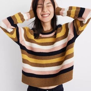 Madewell Striped Pullover Sweater